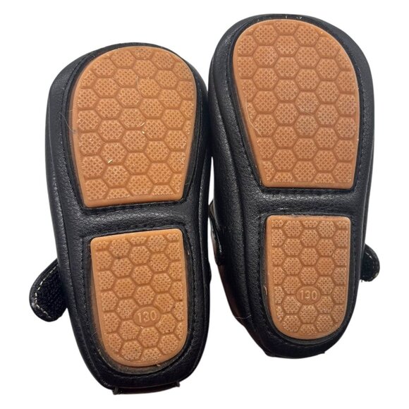 FELIX & FLORA Mary Jane Dress Soft Sole Crib Shoe Baby 13cm 12-18M US 5 Walking - Picture 7 of 9